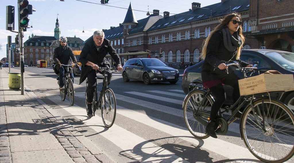 Ciclisti a Copenaghen