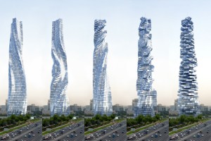 Il rendering della Dynamic Tower a Dubai