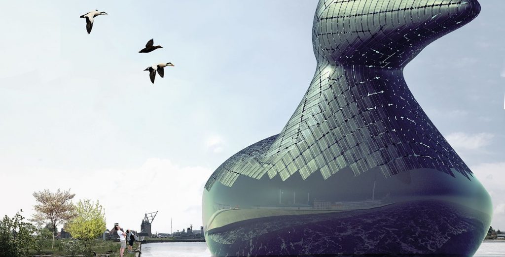 Energy Duck, l'enorme papera fotovoltaica che troverà posto nel porto di Copenaghen