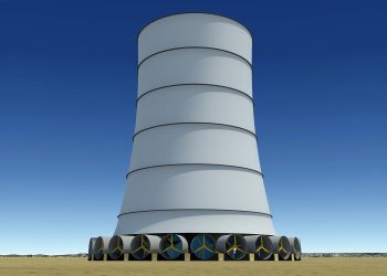 La solar wind energy tower