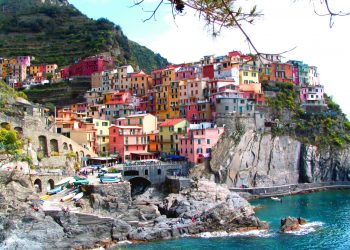 Un'immagine delle Cinque Terre