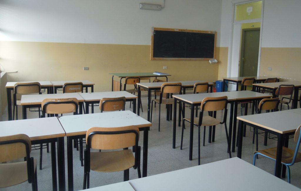 Un'aula scolastica