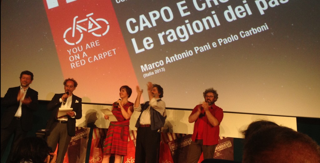 La cerimonia di premiazione