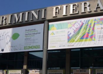 L'ingresso della Fiera di Rimini