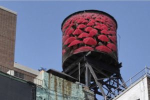 Una delle opere di The Water Tank Project