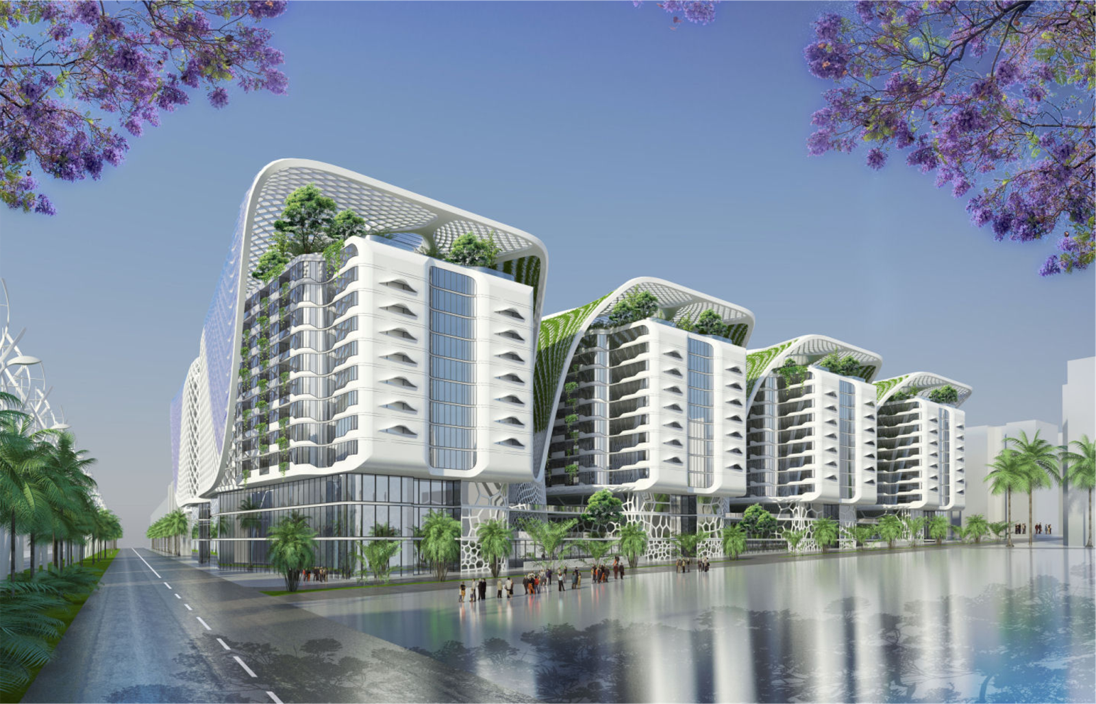 The architect has built a. Эко-квартал Винсент Каллебо. Винсент Каллебот квартал будущего. Винсент Каллебаут Архитектор. Жилой комплекс в Каире.