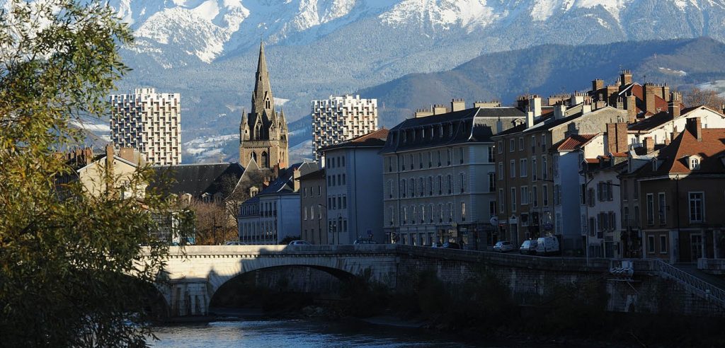 Una veduta su Grenoble (foto: www.grenoble.fr)