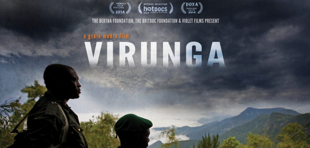 La locandina del documentario Virunga