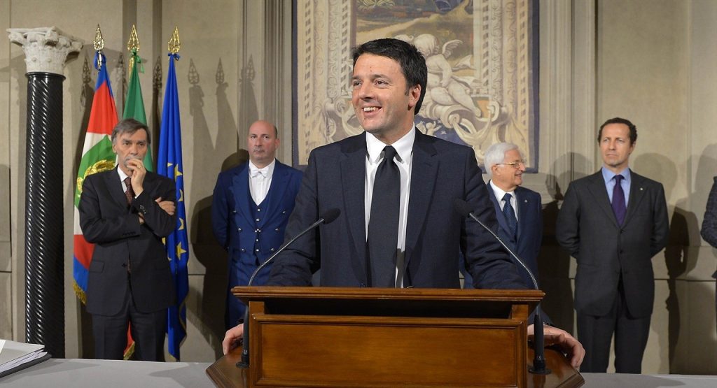 Il presidente del Consiglio italiano Matteo Renzi (foto: wikimedia.org)