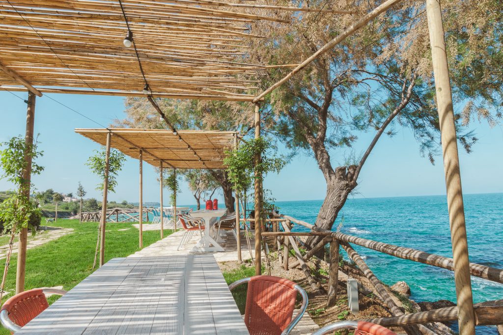 Il b&b Bagni Vittoria sulla Costa dei Trabocchi in Abruzzo