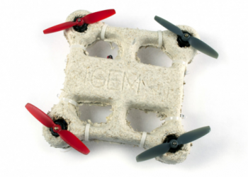 Il prototipo di drone biodegradabile