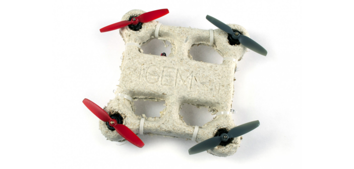 Il prototipo di drone biodegradabile