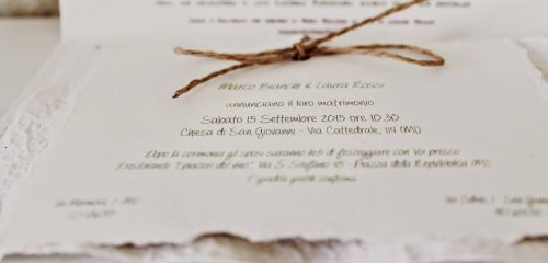 I biglietti eco sostenibili di EcoFattoArt
