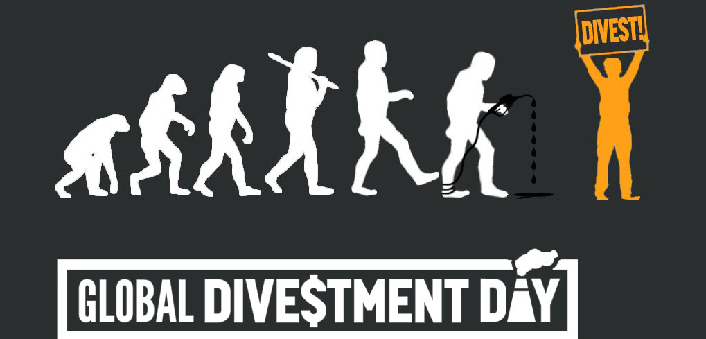 Una locandina del "Global Divestment Day" (Fonte: http://gofossilfree.org/)