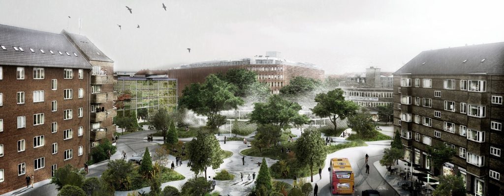 Il rendering del progetto di Copenaghen (foto: www.dac.dk)