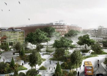 Il rendering del progetto di Copenaghen (foto: www.dac.dk)