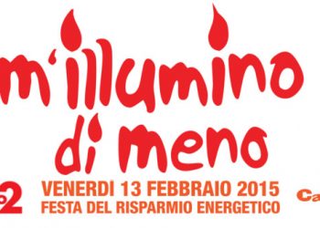 Il logo di M'illumino di meno