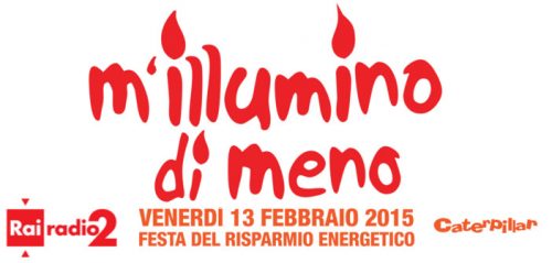 Il logo di M'illumino di meno