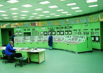 La sala di controllo della centrale di Trino (foto: sogin.it)