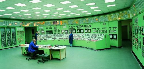 La sala di controllo della centrale di Trino (foto: sogin.it)
