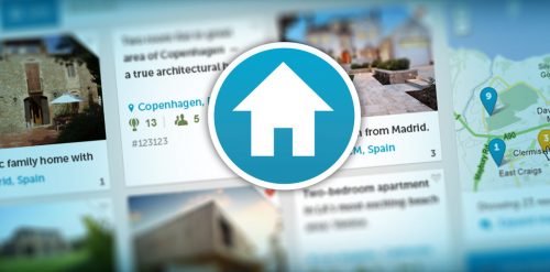 Un banner del sito HomeExchange.com
