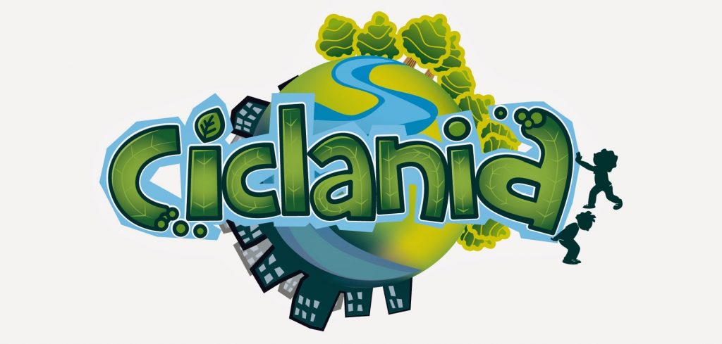 Il logo del videogioco Ciclania