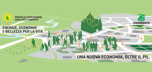 La locandina del premio innovazione di Legambiente