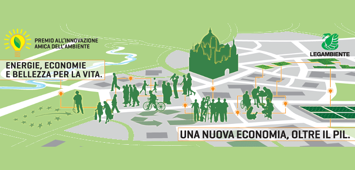 La locandina del premio innovazione di Legambiente