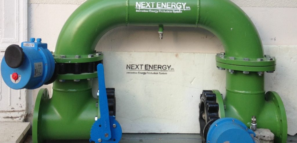 Il prototipo dell'impianto Giralog della società Nextenergy