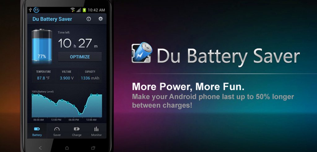 Una schermata dell'applicazione DU Battery Saver (foto: http://androidtech.it/)