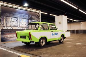 La nuova Trabant elettrica col motore ReeVolt (foto: www.motor-talk.de)