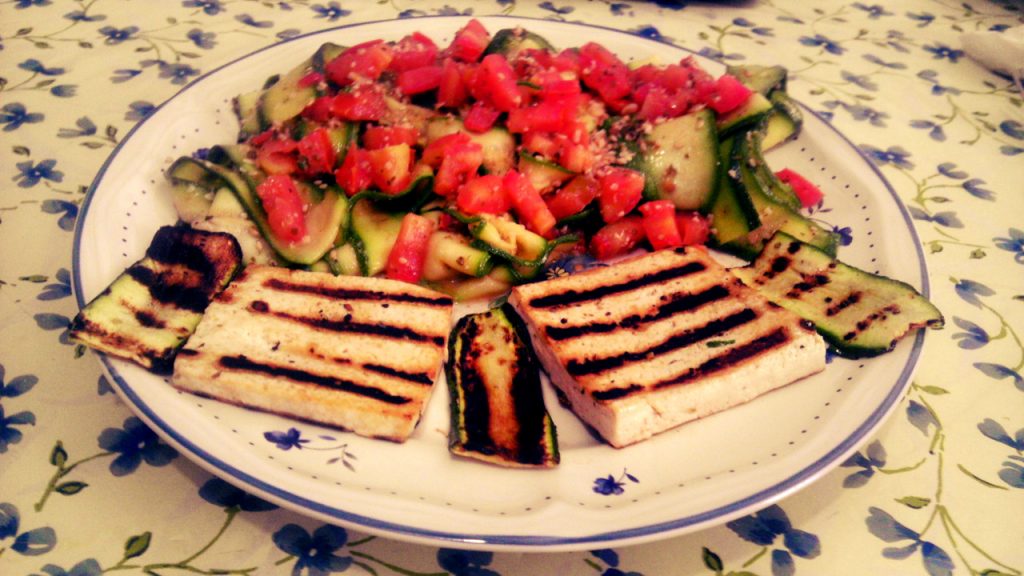 Tofu alla piastra. Foto: fabr0.tumblr.com