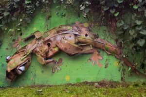 Una creazione dell'artista Bordalo II (foto: urbanshit.de)