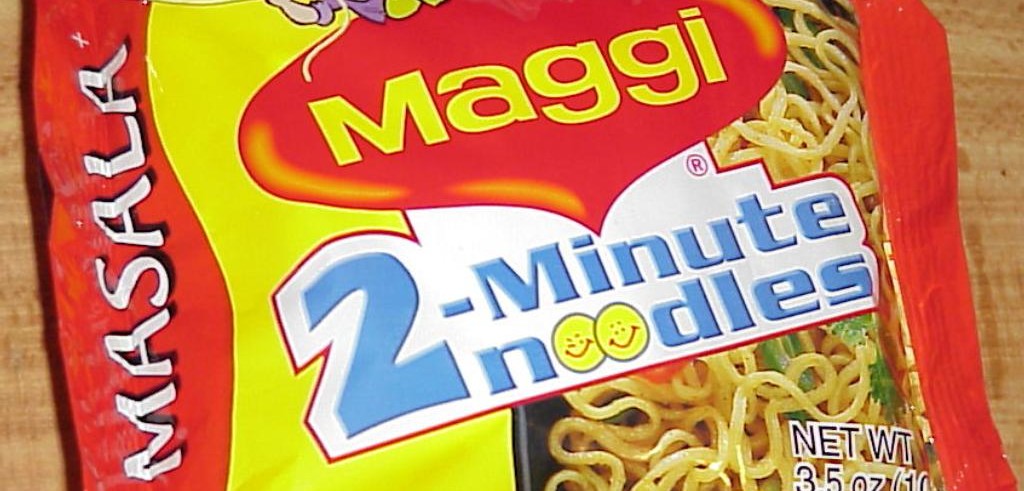 Una confezione di noodles Maggi (foto: www.foodmanufacture.co.uk)