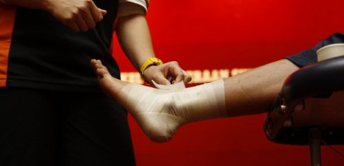 Infortuni durante lo sport