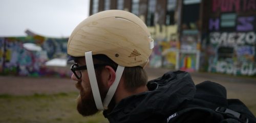 casco biodegradabile