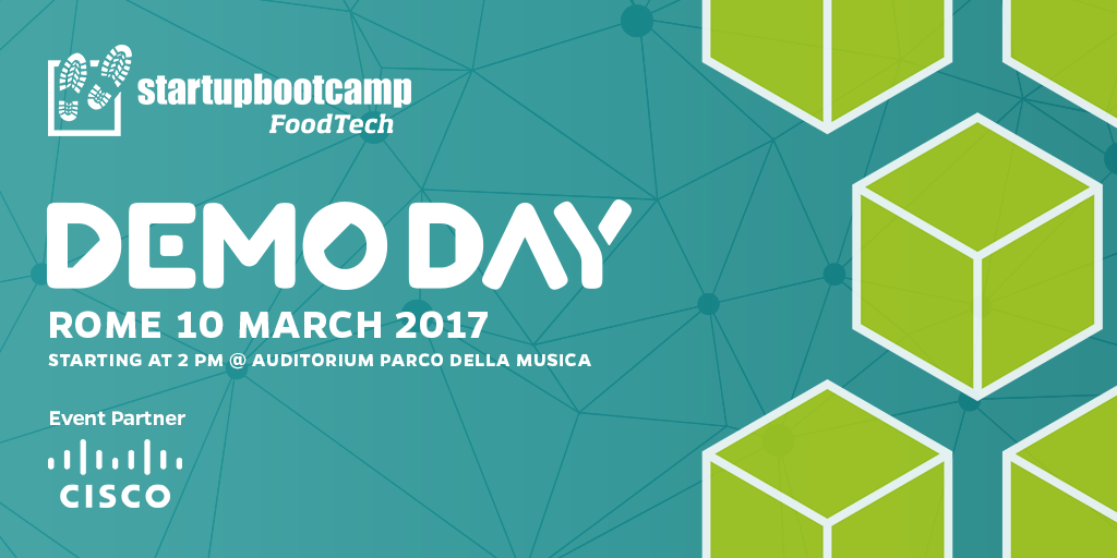 A Roma è andato in scena il Demo Day dello Startupbootcamp FoodTech il programma di accelerazione che vuole stravolgere la catena alimentare!