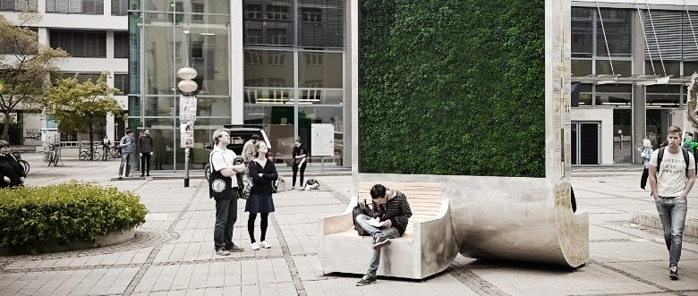 Una soluzione per l'inquinamento: la panchina “verde” CityTree