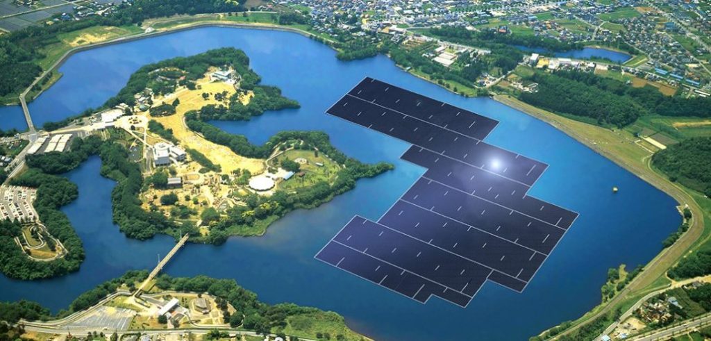 parco solare galleggiante