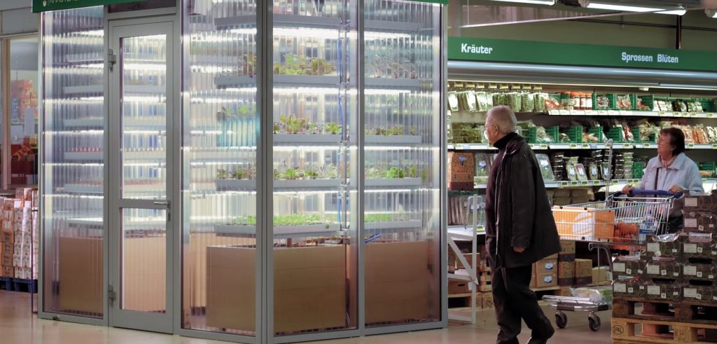supermercati e indoor farming