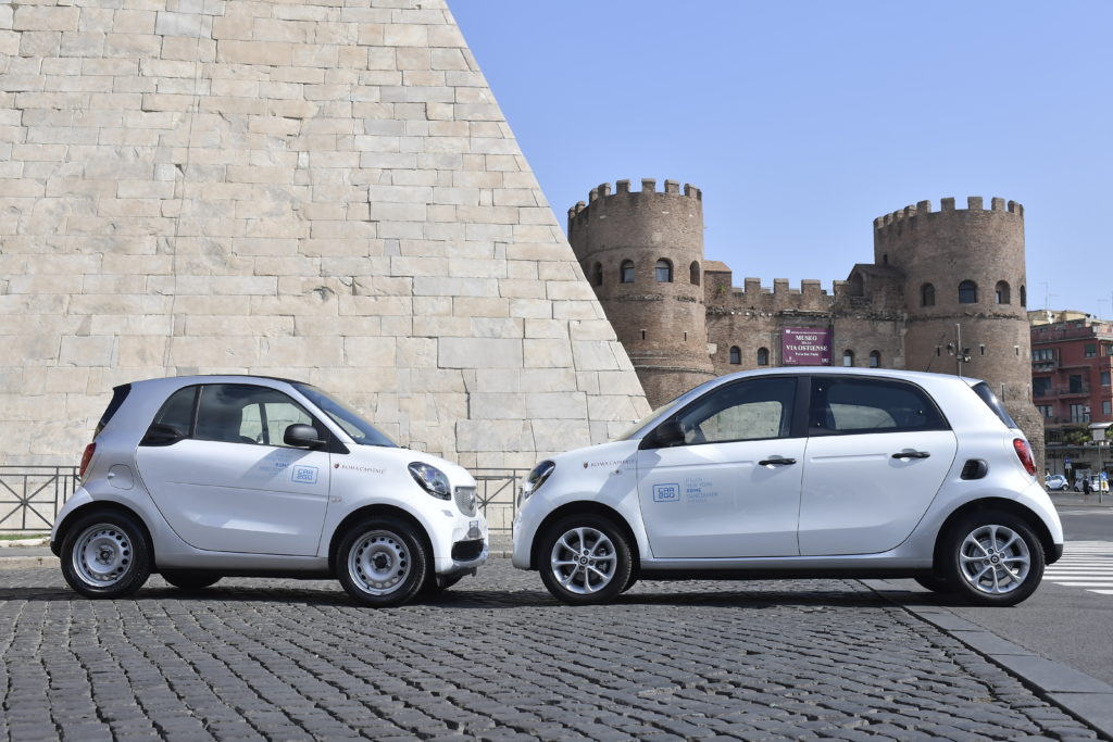 nuova flotta di Car2Go