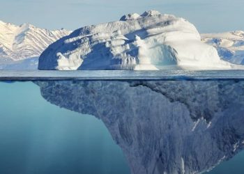 distaccamento di un iceberg