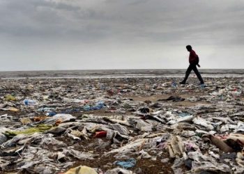 Protezione dei mari, rifiuti di plastica negli oceani. Foto di S L Shanth Kumar (https://lareleveetlapeste.fr/)