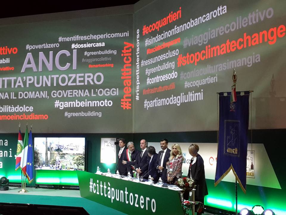 sviluppo sostenibile urbano (foto: pagina ufficiale FB ANCI)