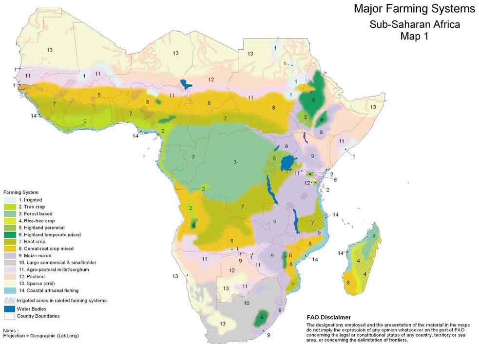 Sviluppo dell'agricoltura nell'Africa sub sahariana