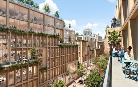 Stockholm wood city