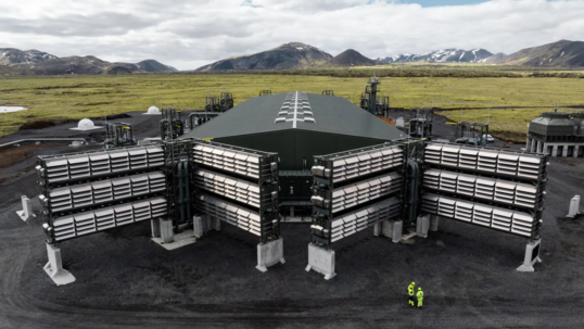 DAC: arriva Mammoth, il più grande impianto per la cattura della CO2