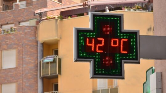 ondata di caldo in città
